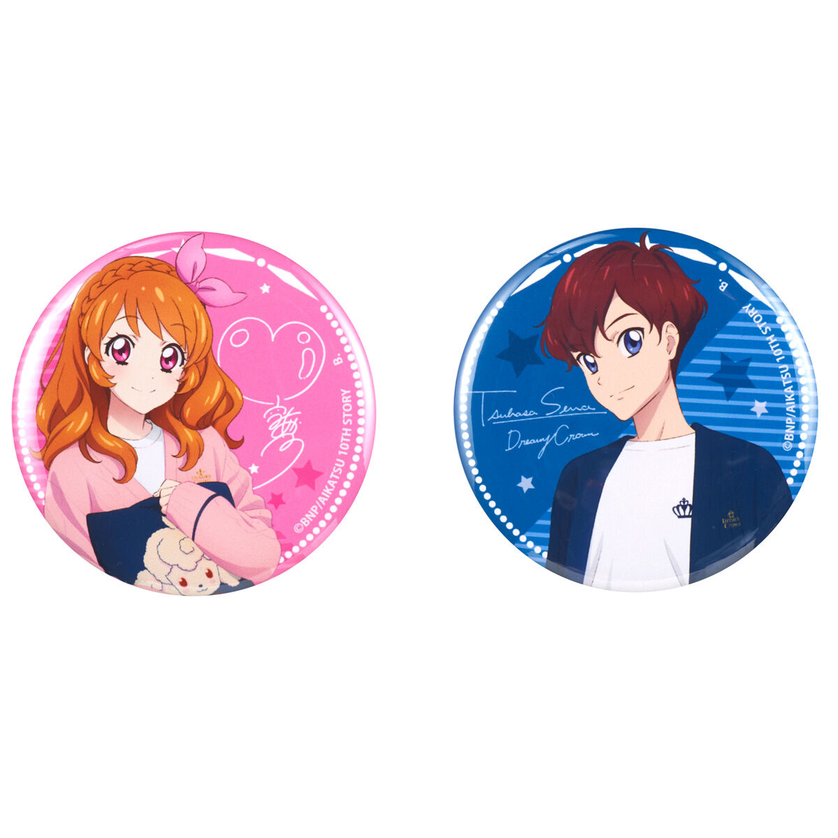 4次予約販売】アイカツ！スタイル for Gentleman 描きおろし缶バッジ