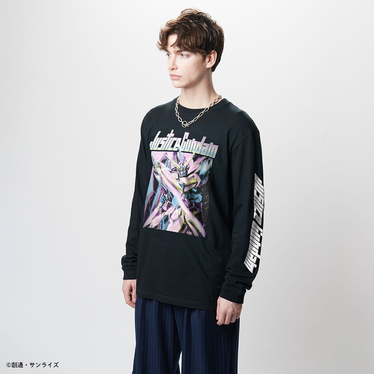 STRICT-G glamb『機動戦士ガンダムSEED』ロングTシャツ ジャスティス