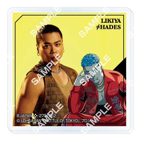 BATTLE OF TOKYO アクリルバッジ｜ガシャポンオフィシャルサイト