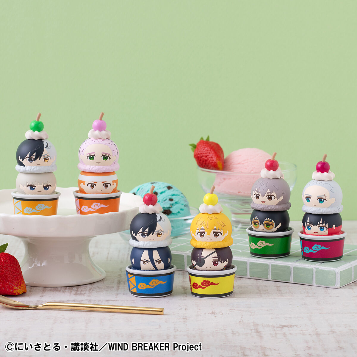 つみちぇん WIND BREAKER 【ワッフルコーンカップ付きセット】 | WIND