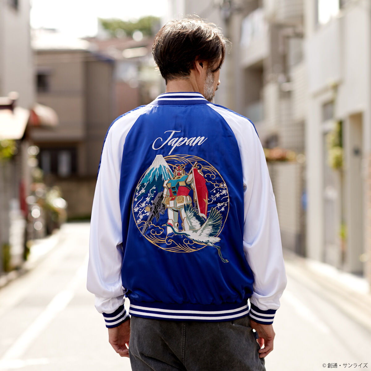 STRICT-G『機動戦士ガンダム』スカジャン ガンダム JAPAN柄 | 機動戦士