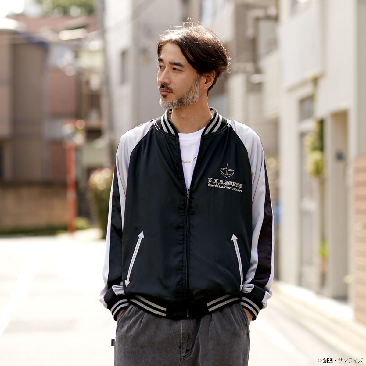 STRICT-G『機動戦士ガンダム』スカジャン ガンダム JAPAN柄 | 機動戦士