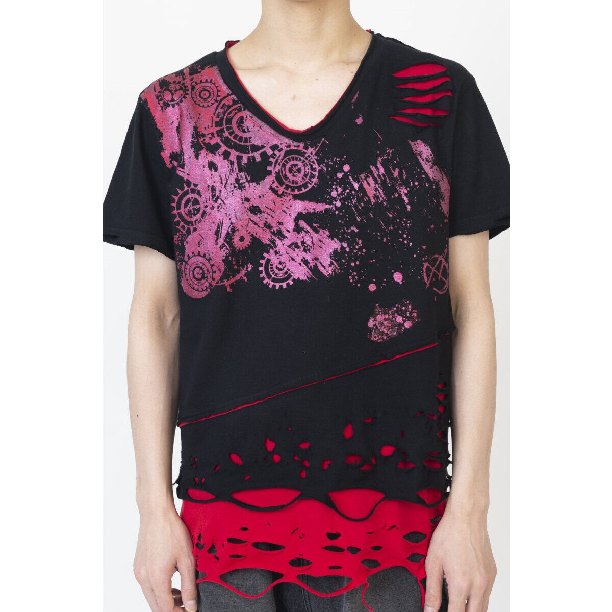 爆上戦隊ブンブンジャー×h.NAOTO ブンレッド／範道大也 ダメージT