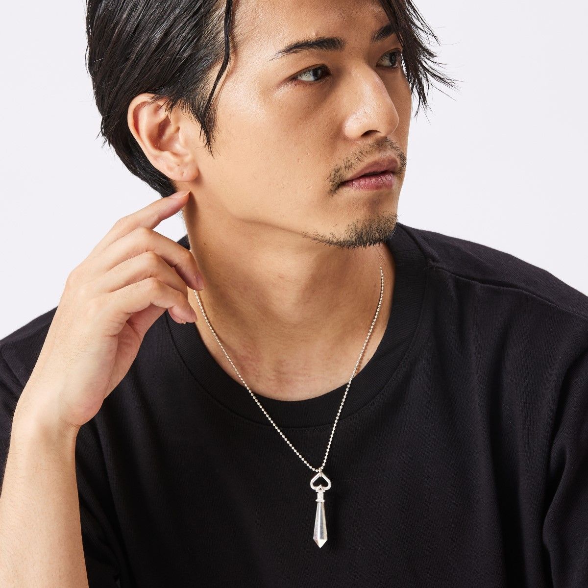 仮面ライダー剣（ブレイド） silver925ネックレス 剣崎一真モデル ver