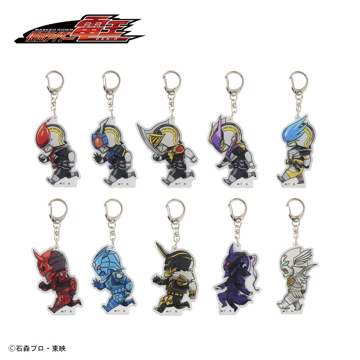 仮面ライダー電王 走るデフォルメシリーズ アクリルキーホルダー【再販