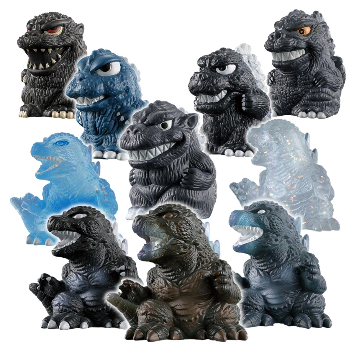 ゴジラミニソフビクロニクル〔G70 LEGENDS〕【BOX販売】 | ゴジラ