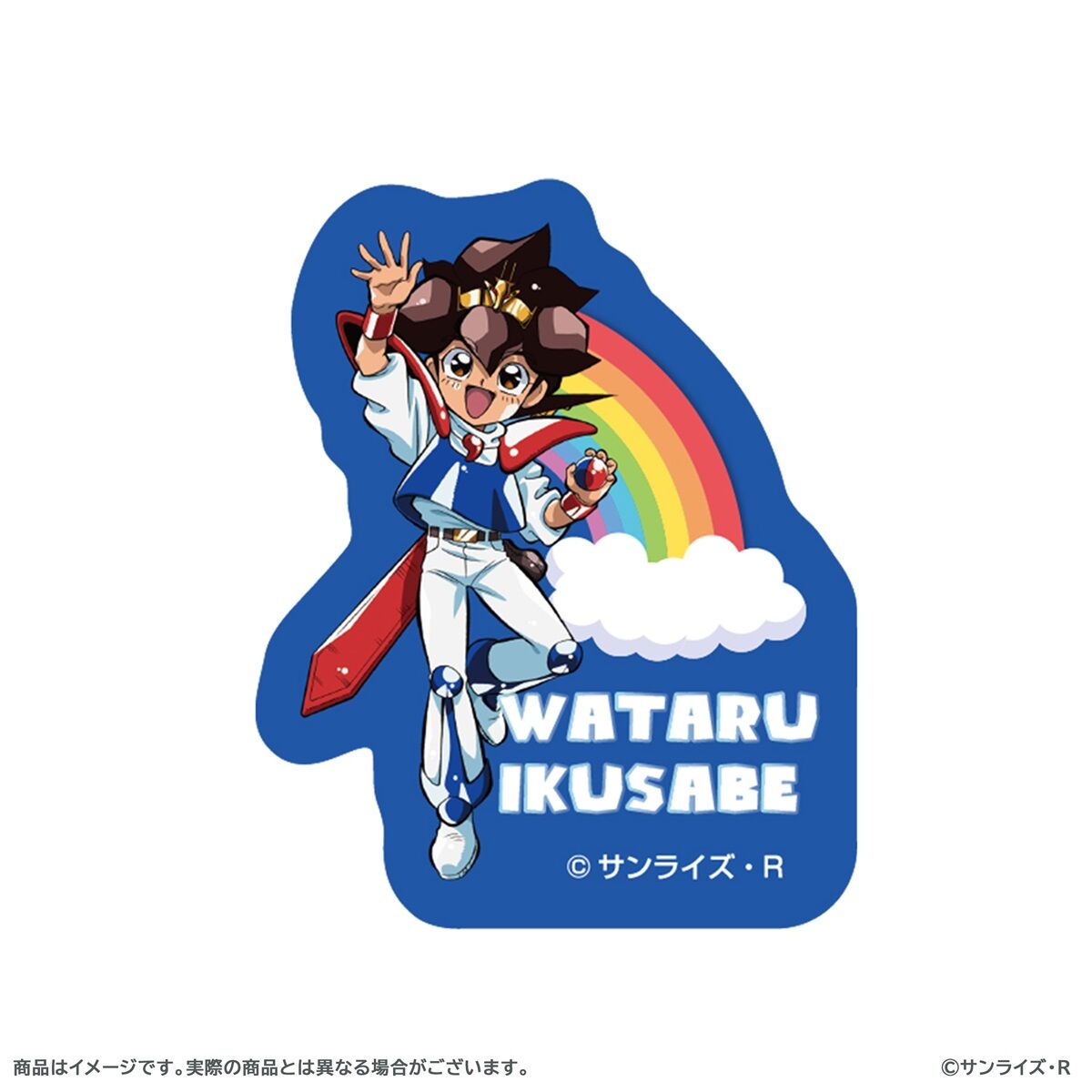 魔神英雄伝ワタルトレーディングダイカットステッカー(全6種ランダム