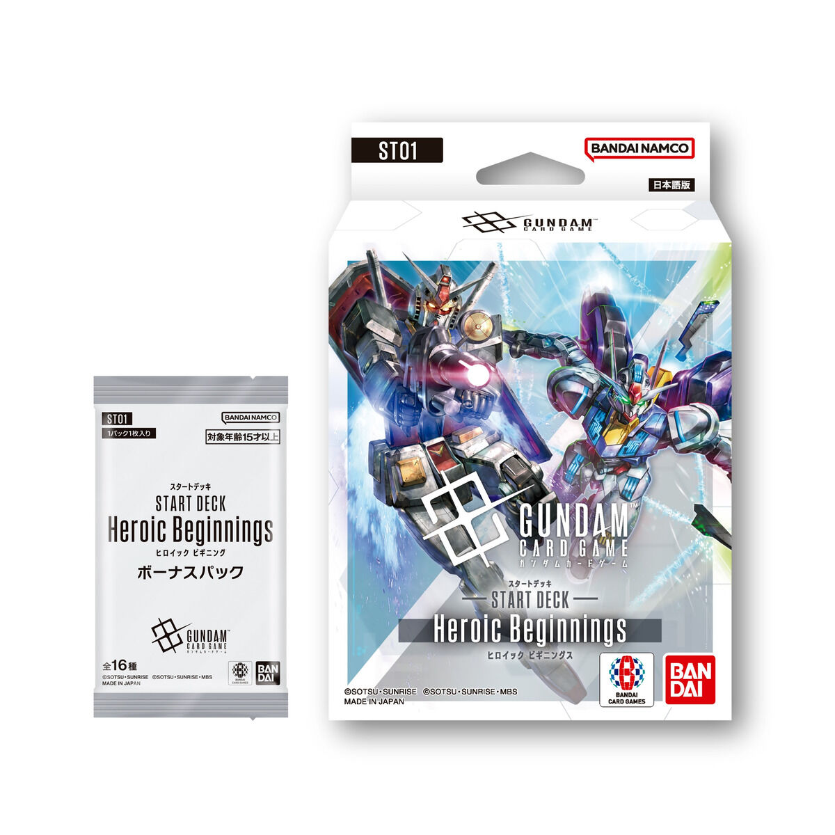ガンダムカードゲーム スタートデッキ Heroic Beginnings ［ST01