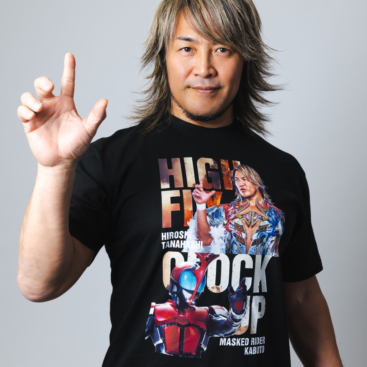 仮面ライダーカブト×棚橋弘至 コラボTシャツ A柄 | 仮面ライダーカブト