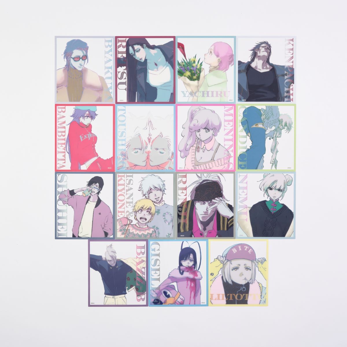 数量限定】BLEACH WORLD クリアミニ色紙コレクション ～Klub Outside