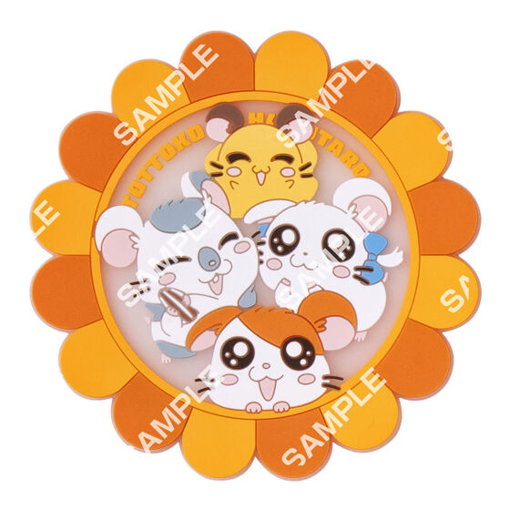 フラットガシャポン】とっとこハム太郎 クリアラバーコースター2