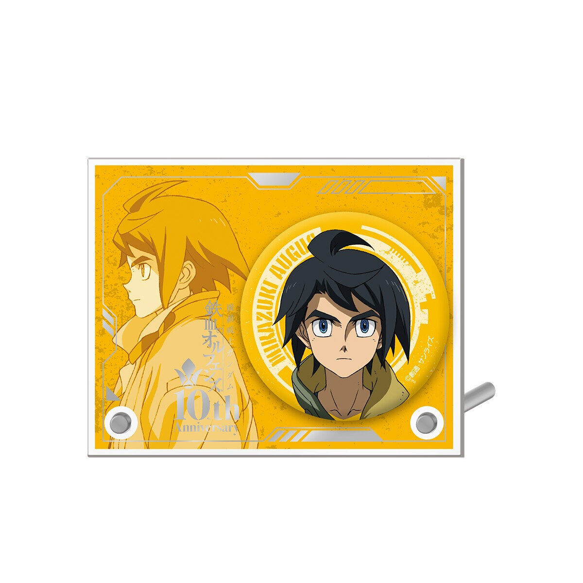 機動戦士ガンダム 鉄血のオルフェンズ 缶バッジ＆スタンドセット【全2