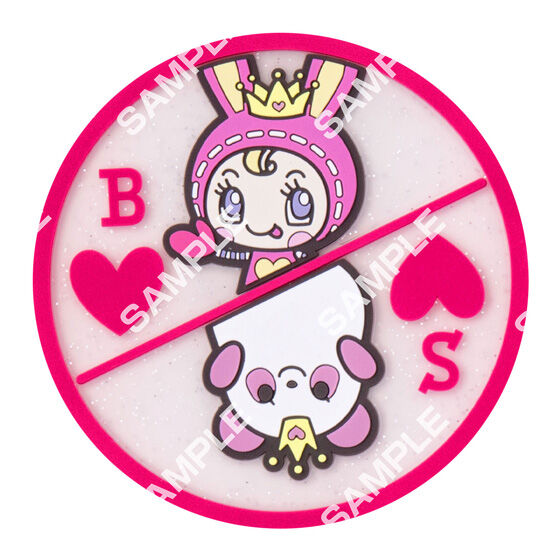 フラットガシャポン】ナルミヤキャラクターズ クリアラバーコースター