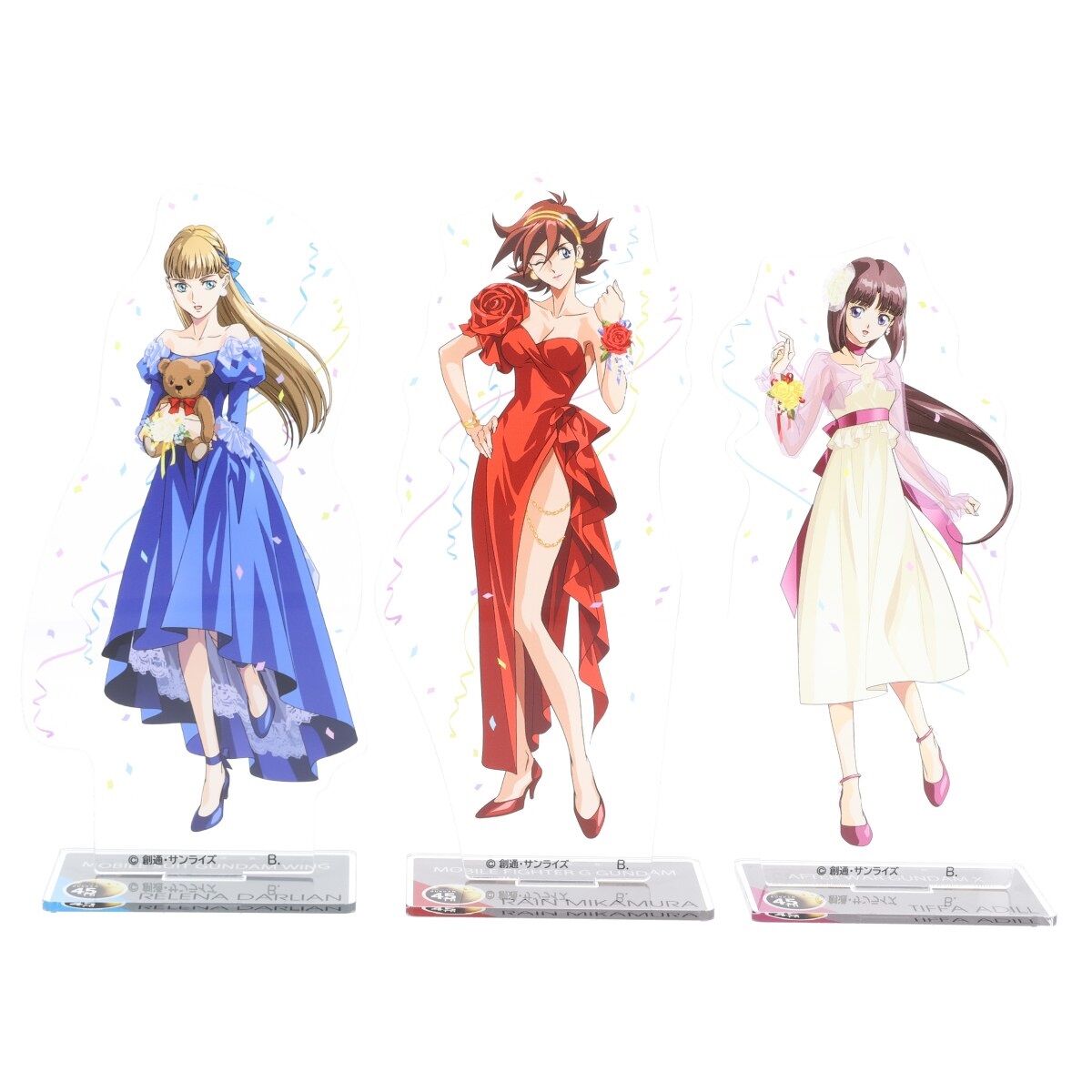 ガンダムGWX 周年イラスト ビッグアクリルスタンド 第二弾（全3種