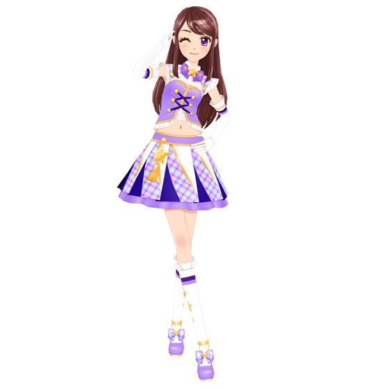 アイカツハイパープルパレードコーデ アイカツカード ハイパープル