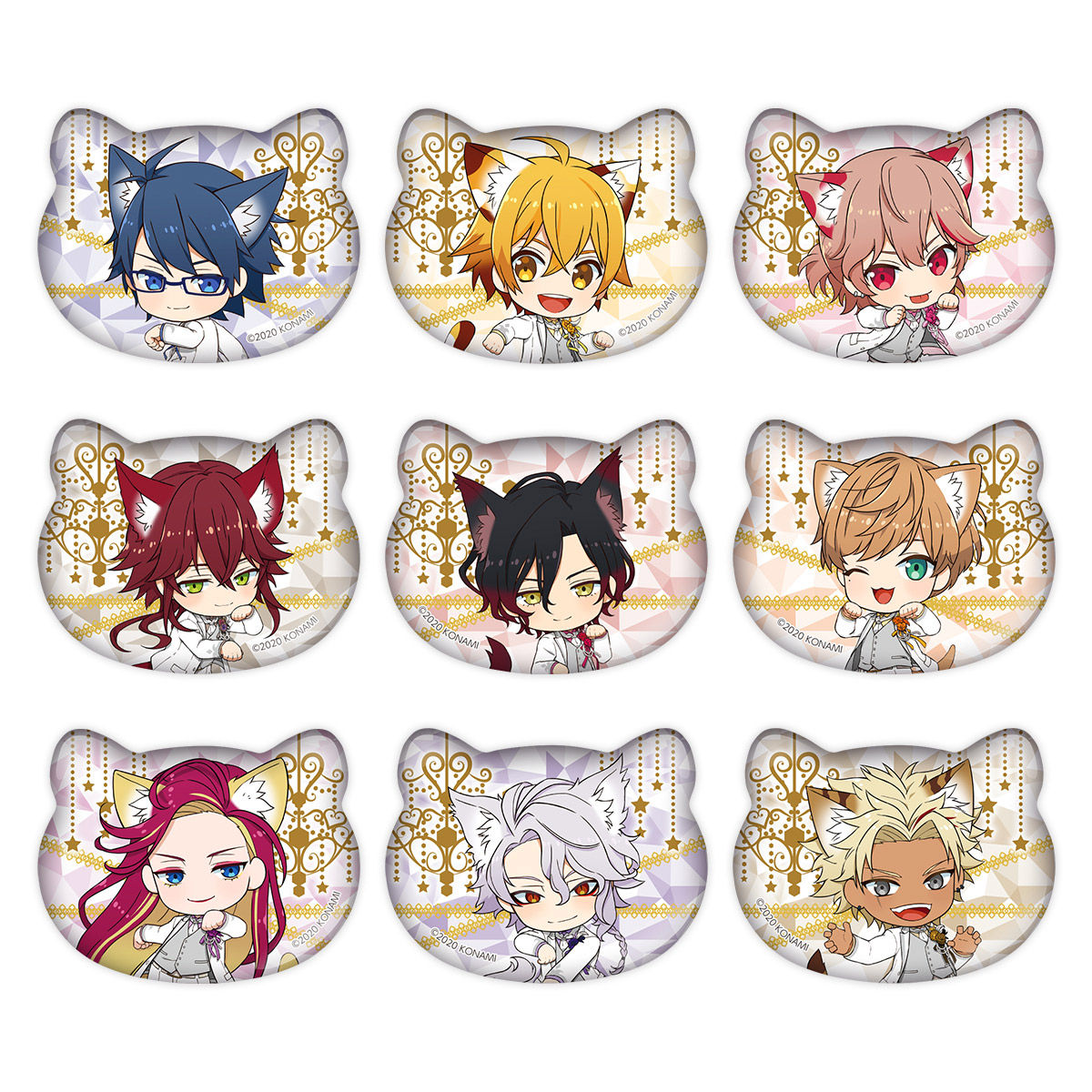 ダンキラ!!! - Boys, be DANCING! - in ナンジャタウン ねこ型缶バッジ