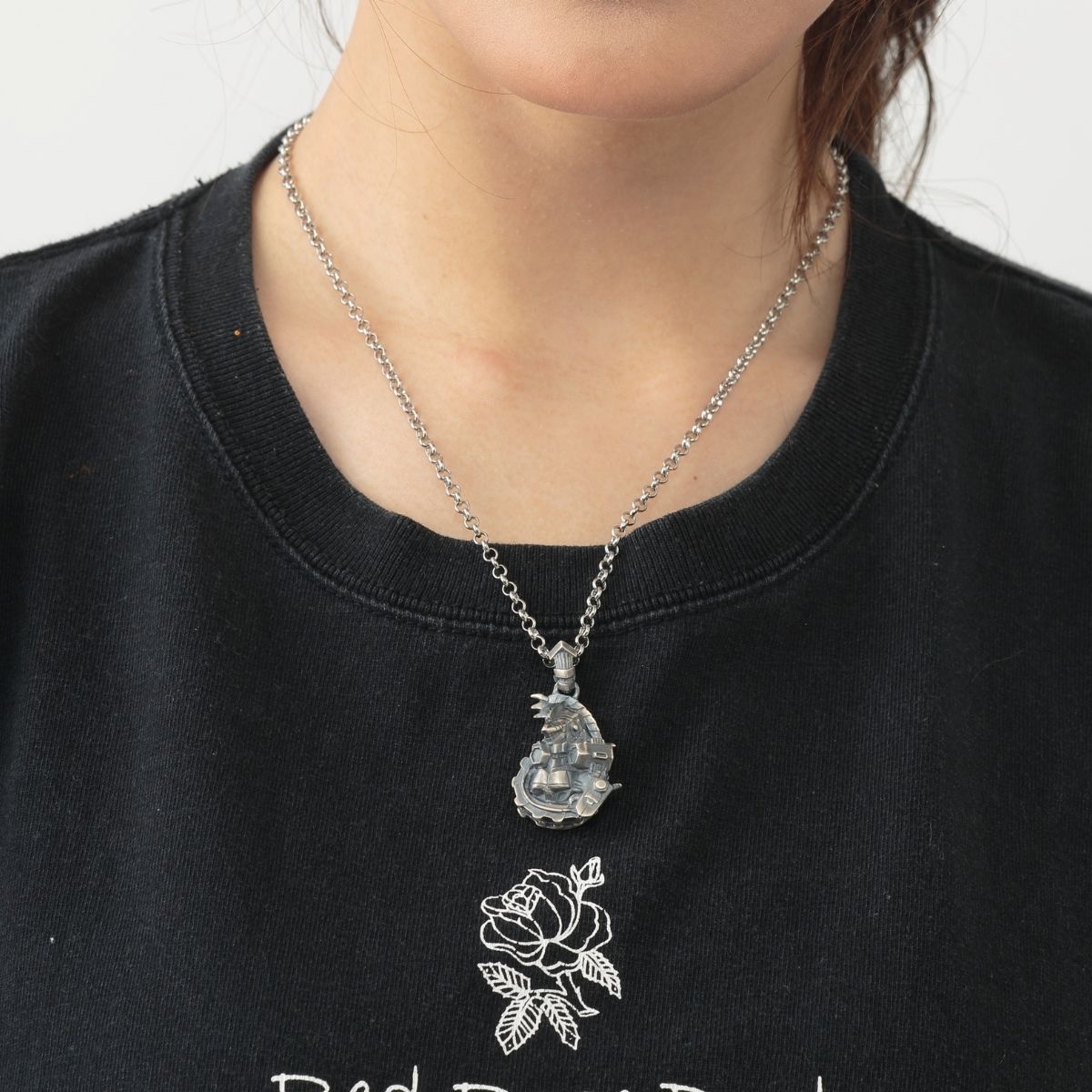 ゴジラ×かすう工房】シルバーネックレス | ゴジラシリーズ