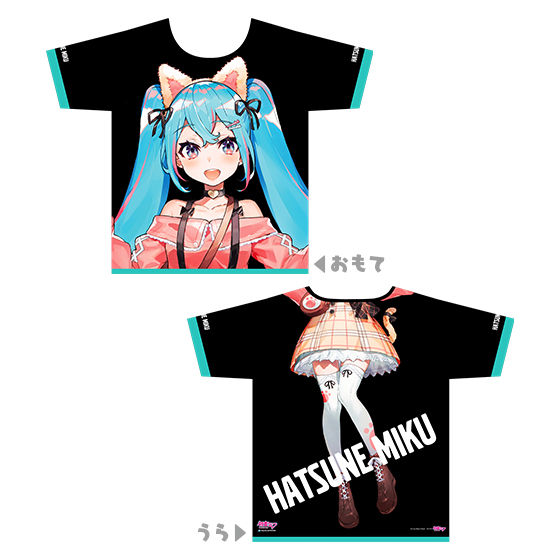 初音ミク in ナンジャタウン 2020」フルグラフィックTシャツ Art by