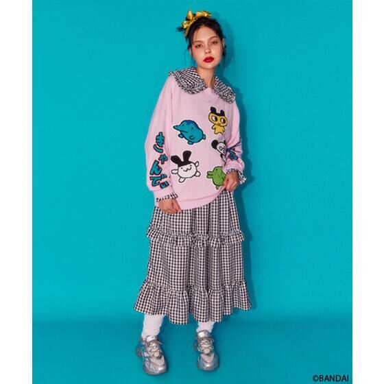 たまごっち×CANDY STRIPPER】たまごっちときゃんでぃ KNIT