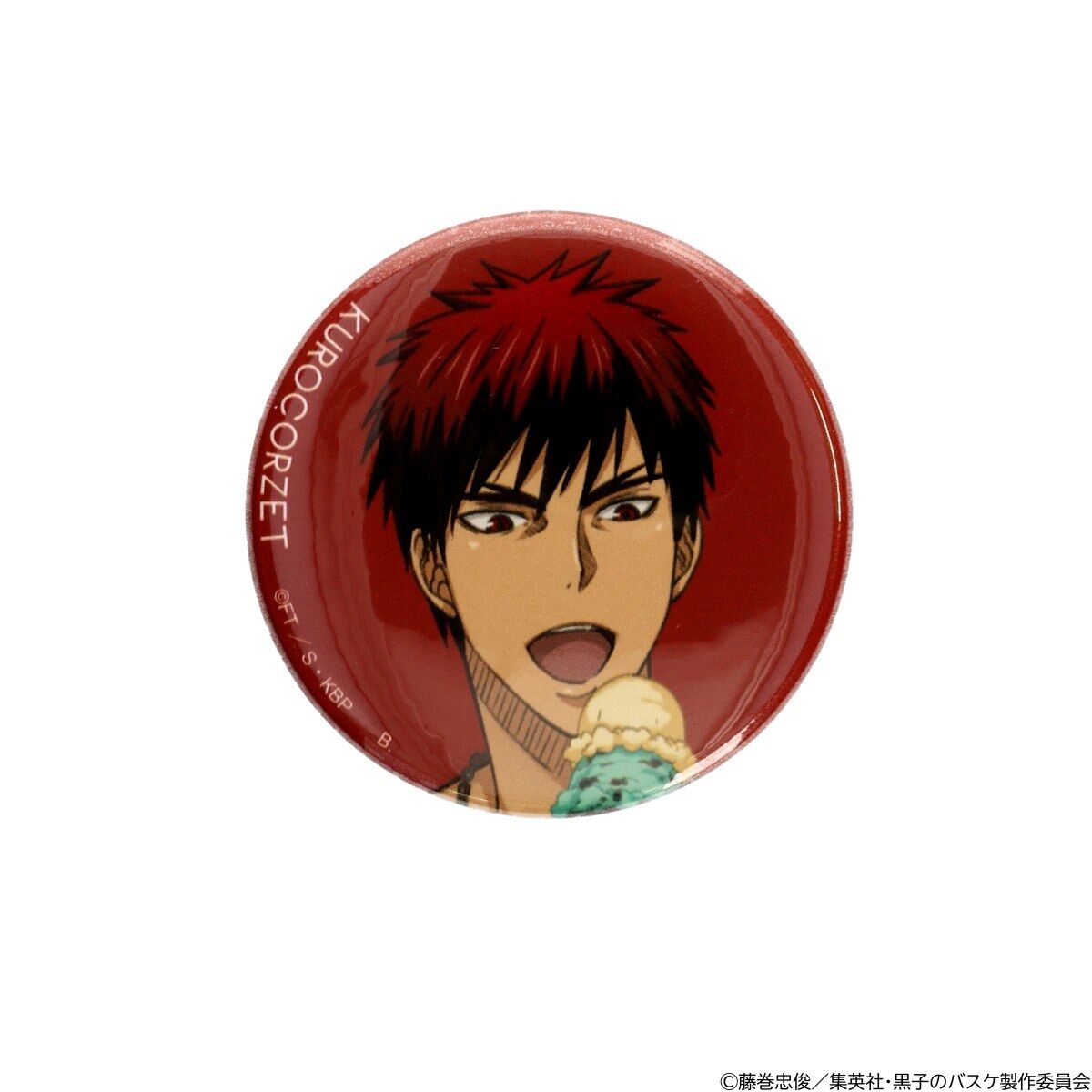ハピクロ！】黒子のバスケ KUROCORZET メモリアル缶バッジ＜火神大我