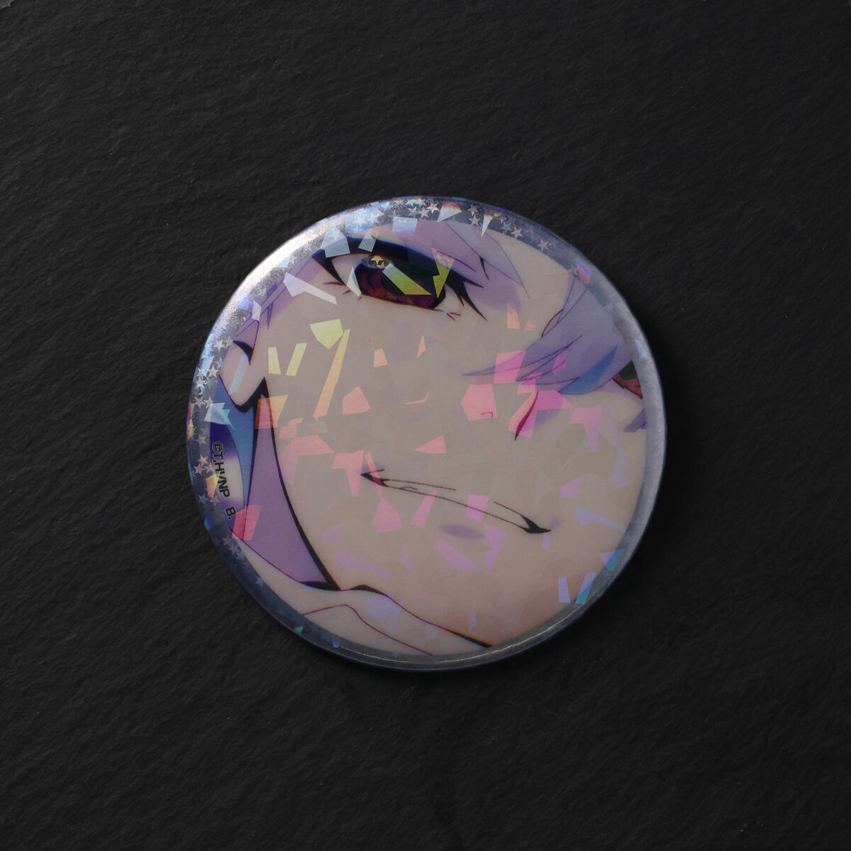 ハピクロ！】New PANTY ＆ STOCKING with GARTERBELT ホロホロ缶バッジ