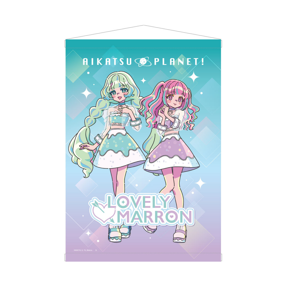 予約販売】アイカツプラネット！HAPPY∞5th B3サイズタペストリー