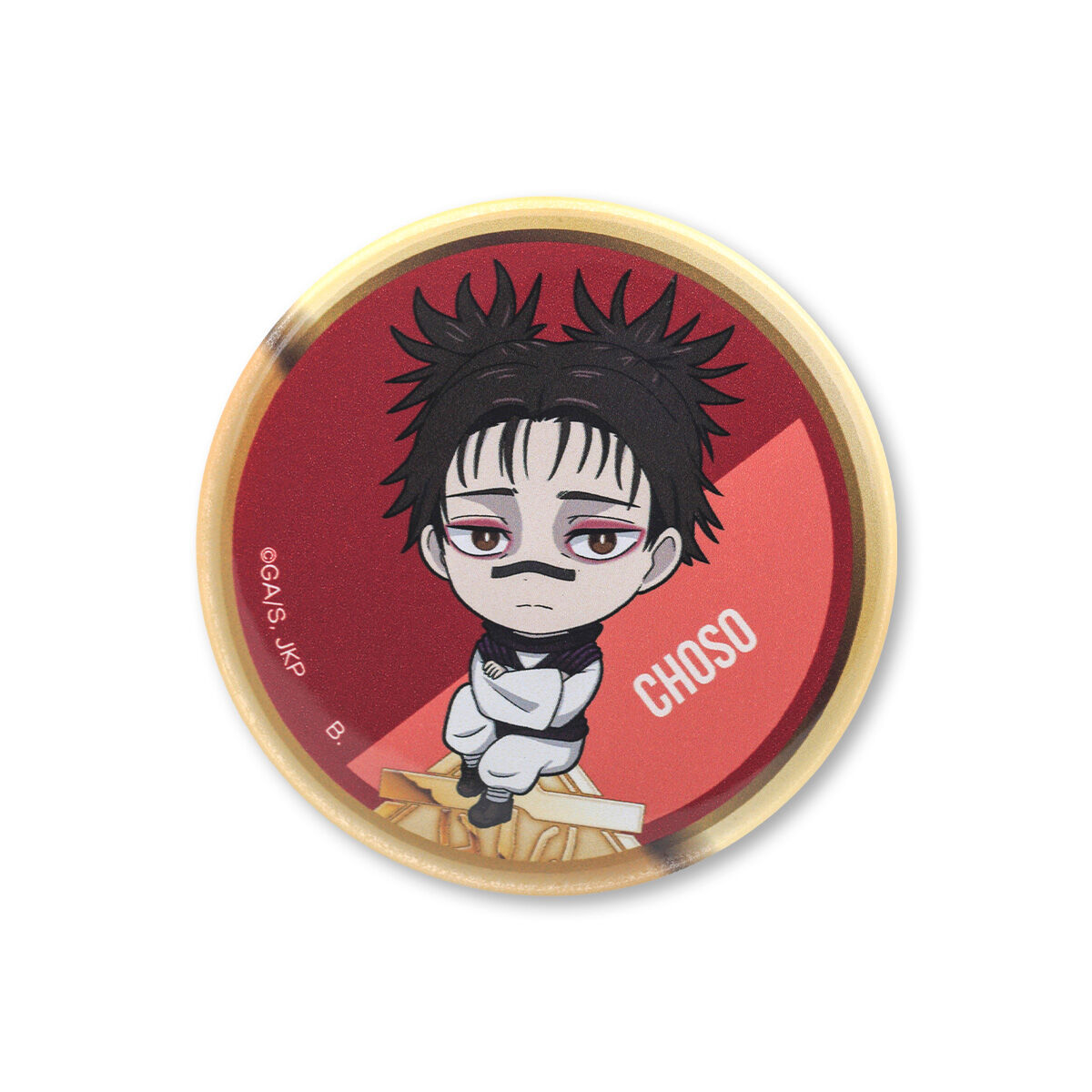 ハピクロ！】呪術廻戦 死滅回游 ちょこんとのっかり 缶バッジ（全7種