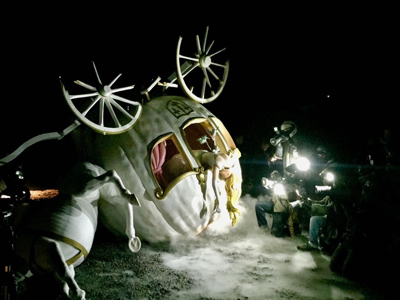 2015 – Original – Dismaland – Cinderella – RA – Banksy unofficial