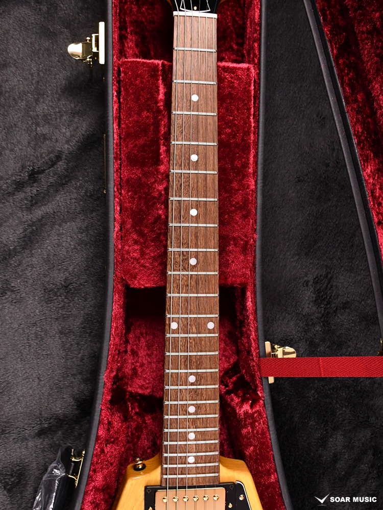 MFV・K-STD/NJ KNY BLK-PG Momose モモセ エレキギター フライングVタイプ