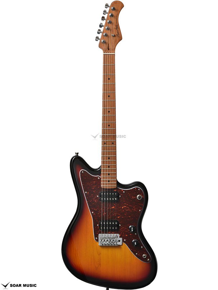 BJM-3-RSM/M 3TS (Bacchus / バッカス) エレキギター ジャズマスタータイプ