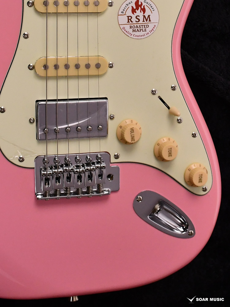 BST-2-RSM/M SLPK (Bacchus / バッカス) エレキギター ストラトタイプ