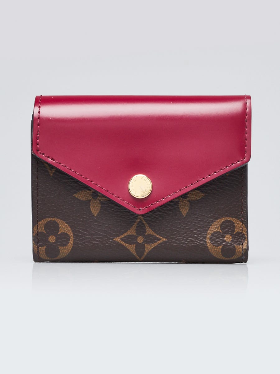 Louis Vuitton Fuchsia Monogram Canvas Compact Zoe Wallet | Yoogi's