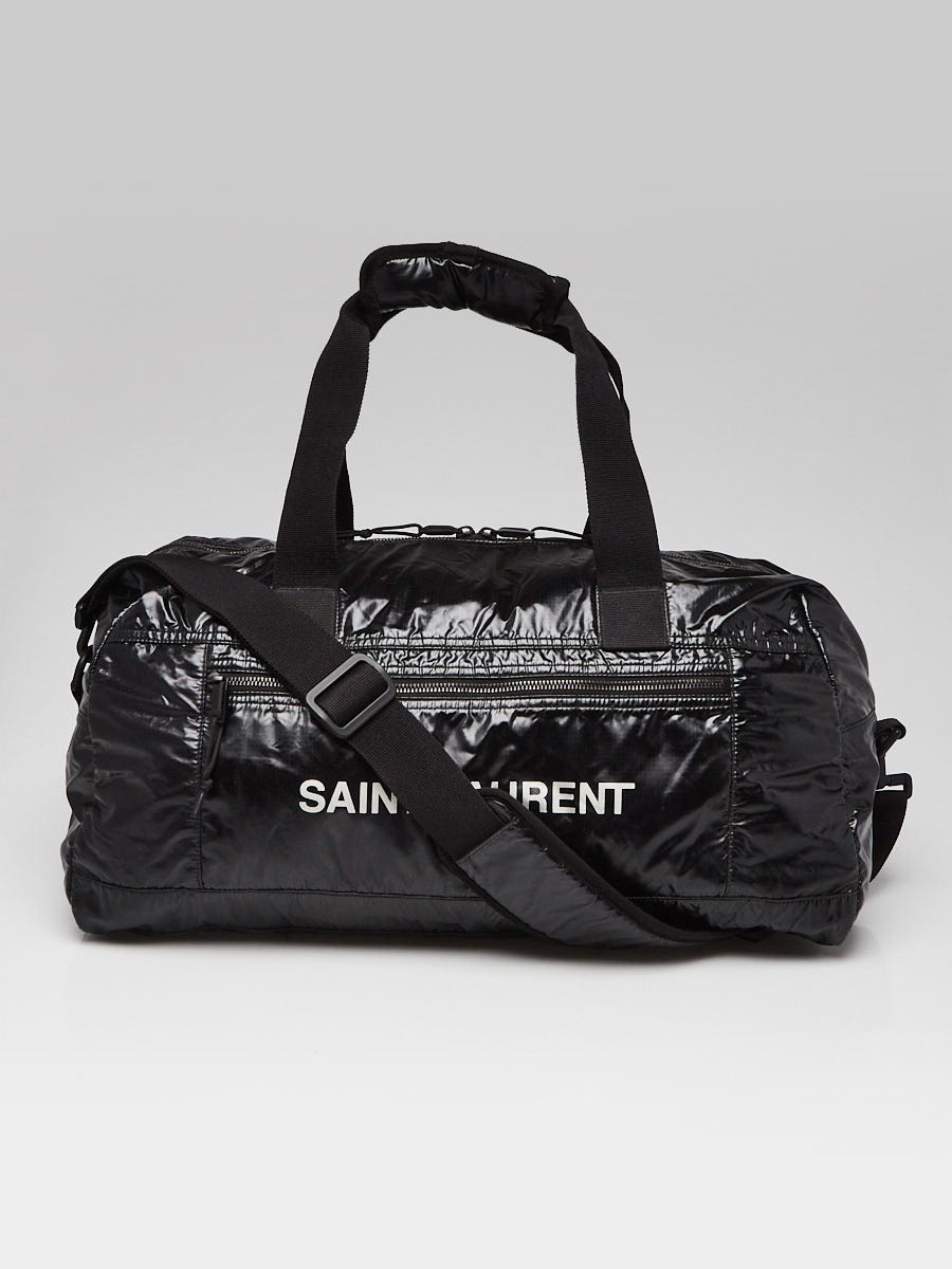 Yves Saint Laurent Black Nylon Nuxx Duffle Bag | Yoogi's Closet