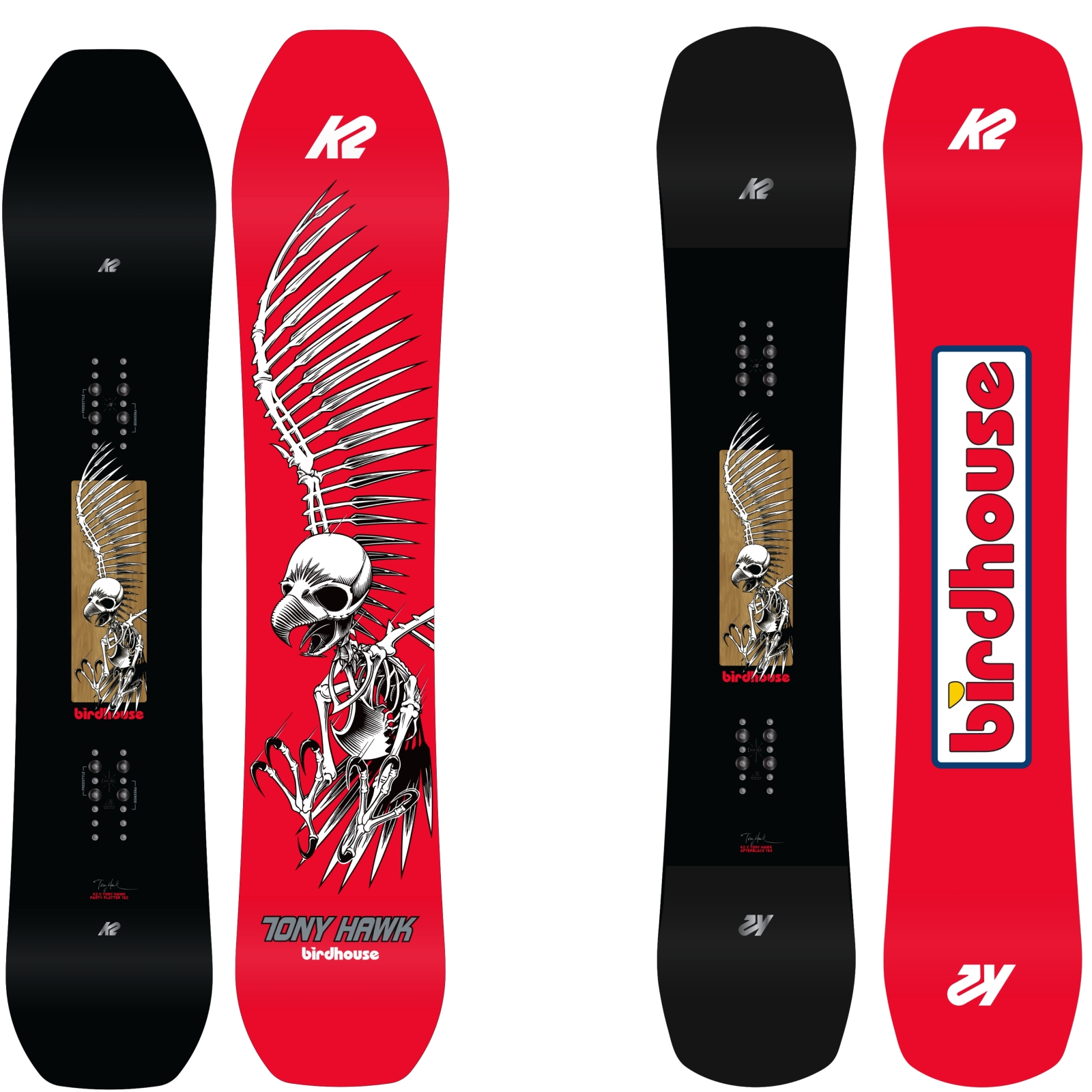 スケートボードの神 トニー・ホークがK2とのコラボボードにまたがり
