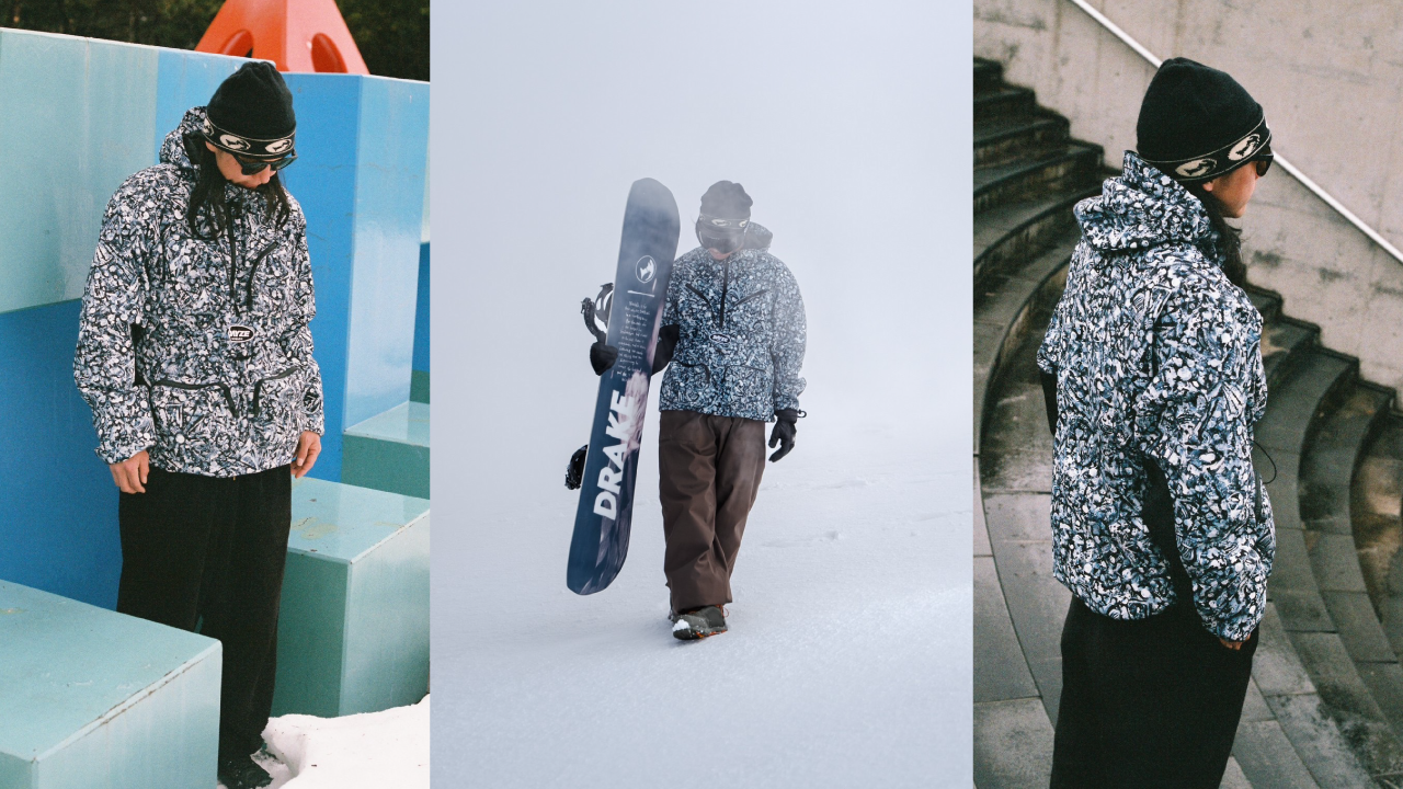 堀井良輔のアートを工藤洸平がウエアに落とし込む「DAYZE × NOMADIK