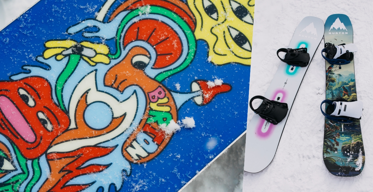 一本のボードで山を遊び倒す、それがBURTONの哲学。半世紀近くかけて