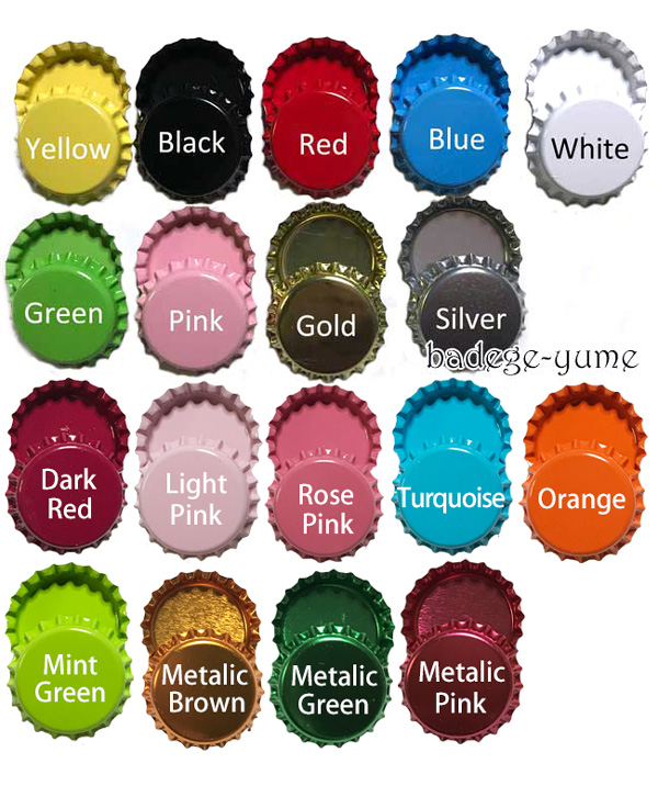 王冠型缶バッチ