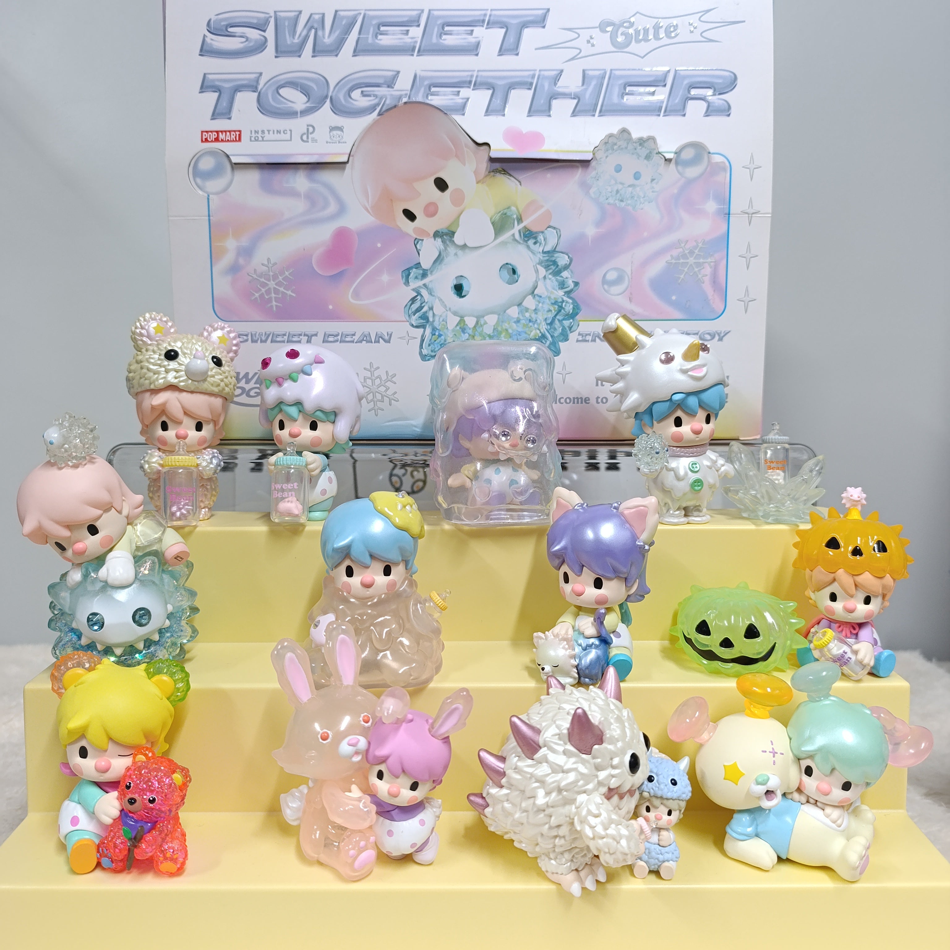 Pop Mart | Sweet Bean x INSTINCTOY Sweet Together Series Figures