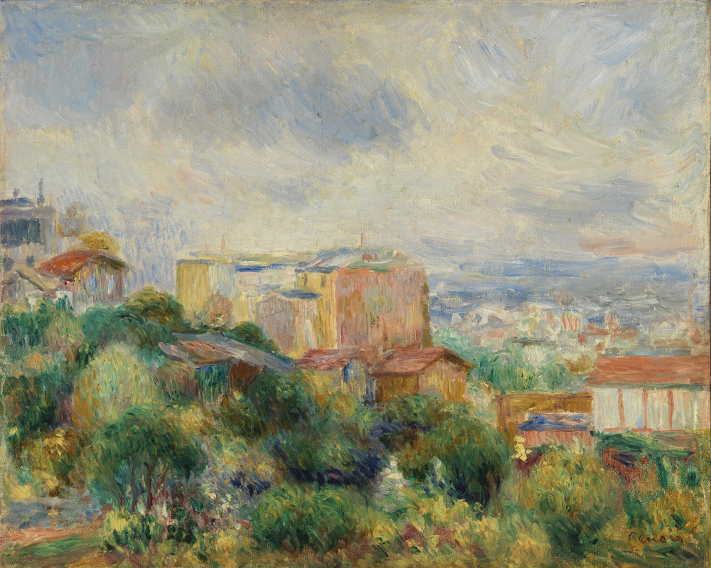 Barnes Collection Online — Pierre-Auguste Renoir: View From