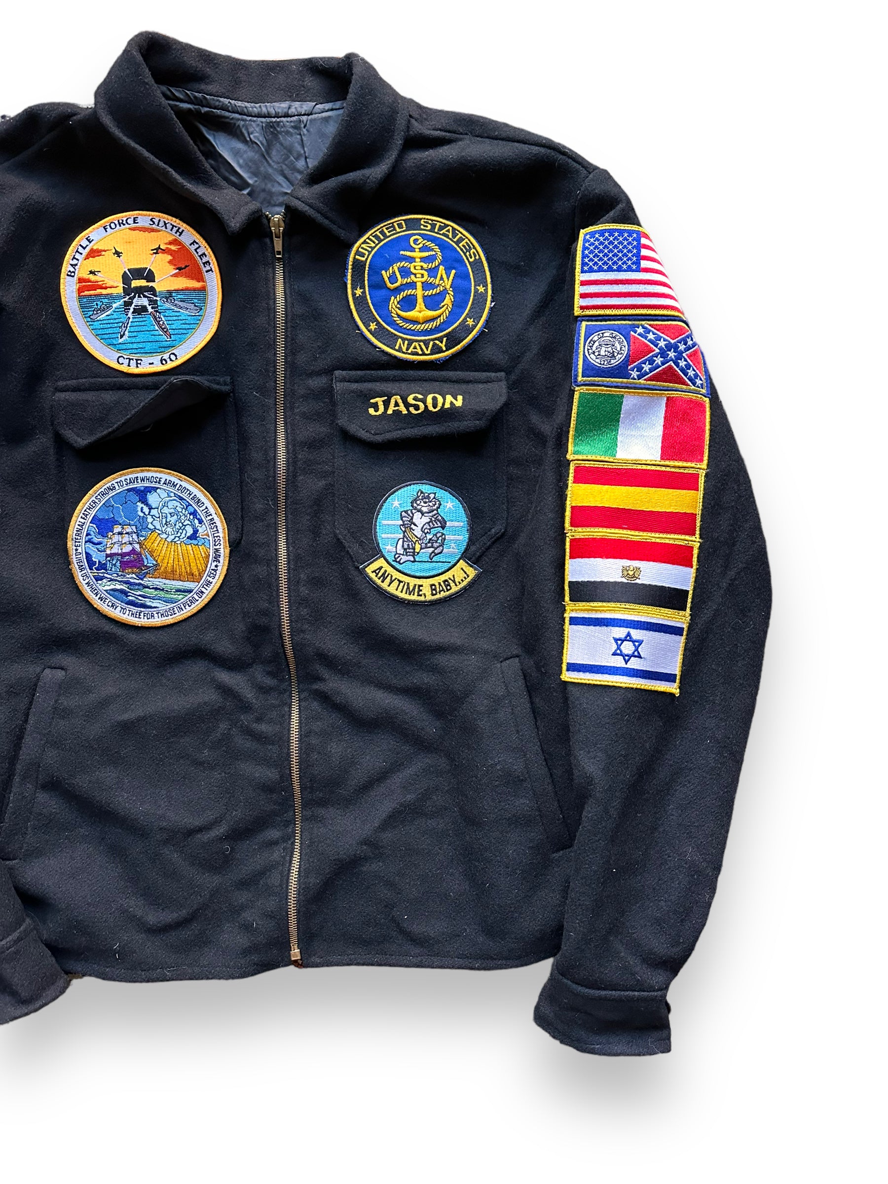 Vintage 1992 Wool Souvenir Jacket SZ XL | Vintage Souvenir Jacket