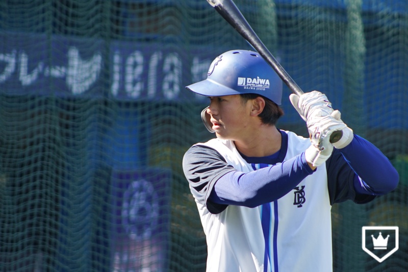 DeNA・梶原昂希、開幕スタメンに猛アピール！“ギータ塾”で磨き上げた