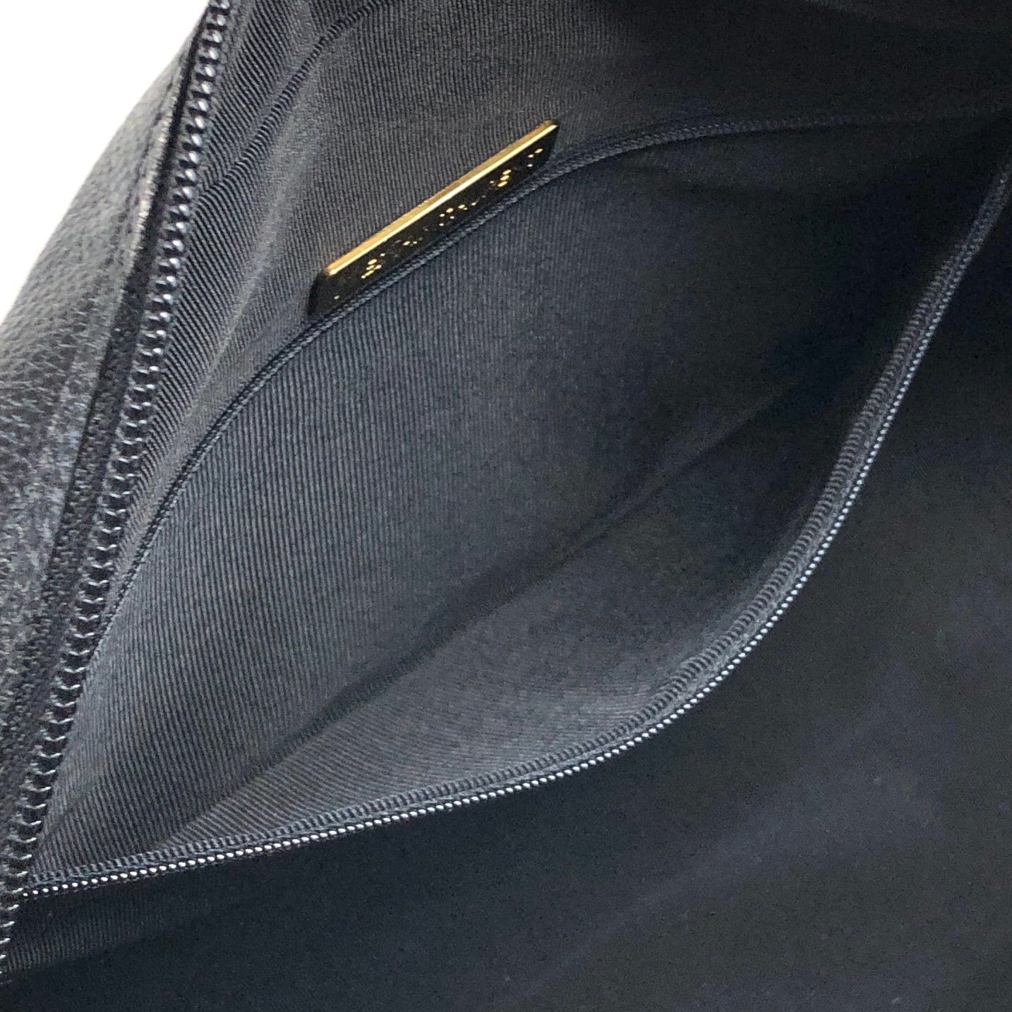 Yves Saint Laurent イヴ・サンローラン YSLロゴ レザー ボストン