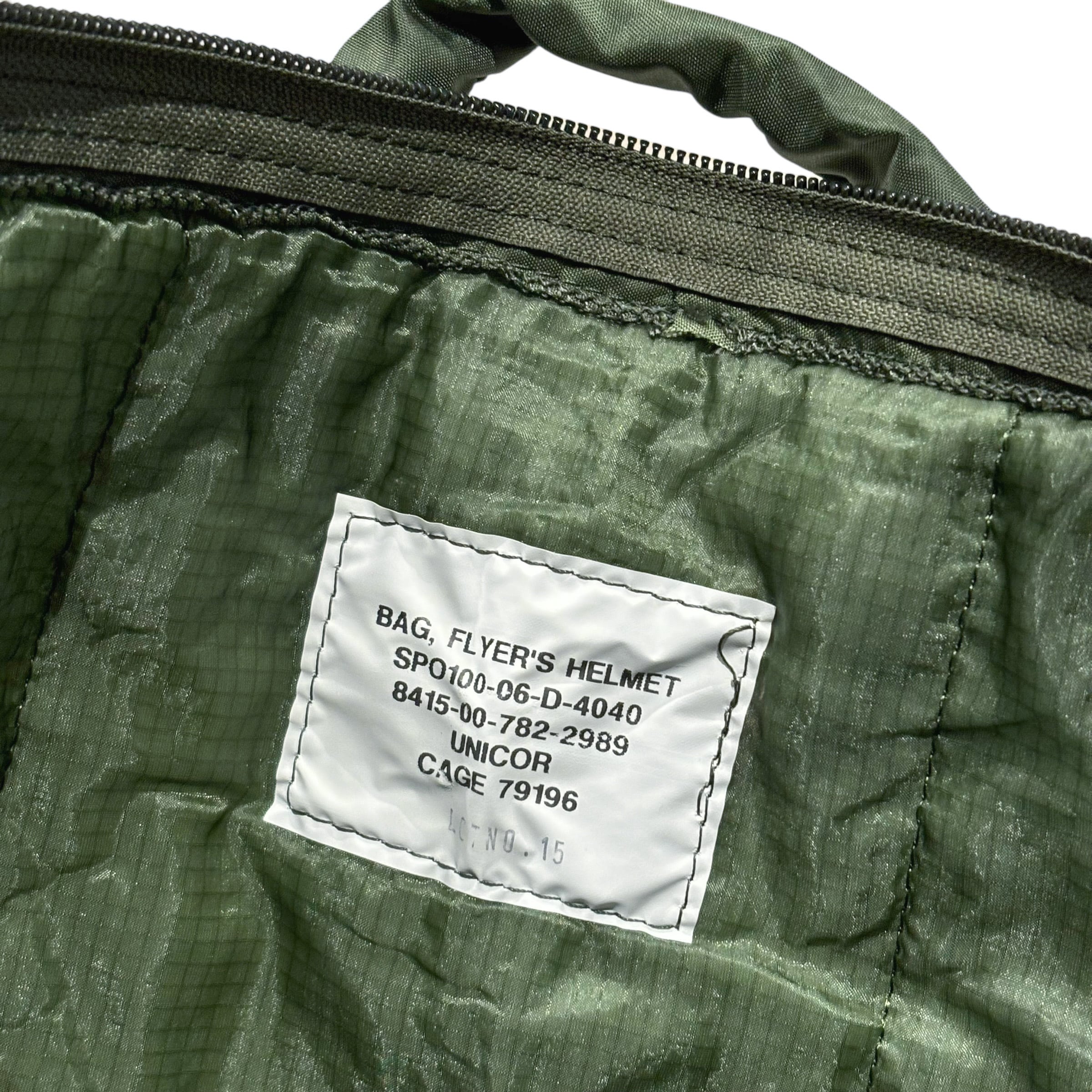 DEADSTOCK 00's US Air Force USAF Helmet Bag UNICOR / デッド