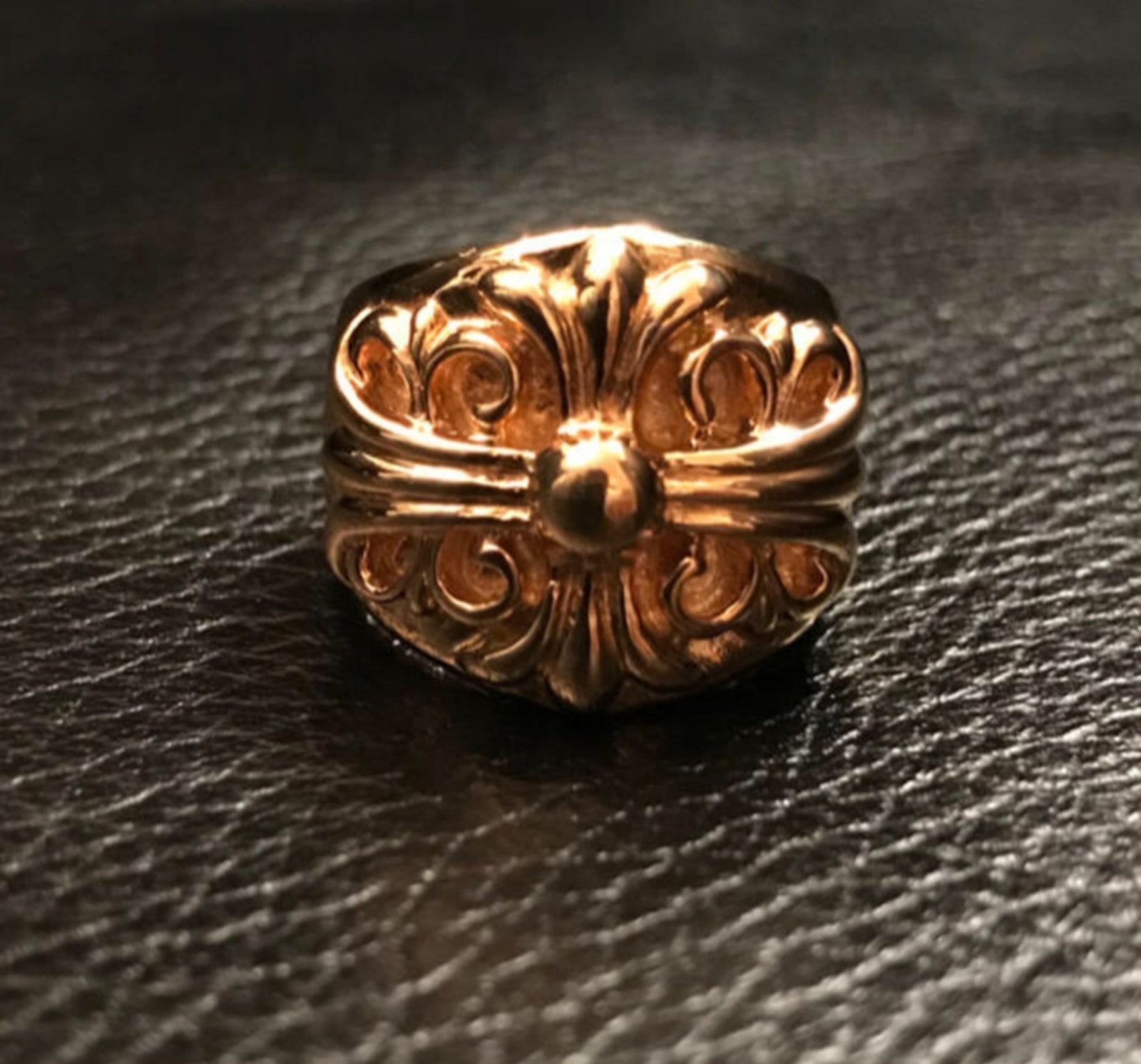 CHROME HEARTS クロムハーツ キーパーリング 22k 指輪 | chromehearts