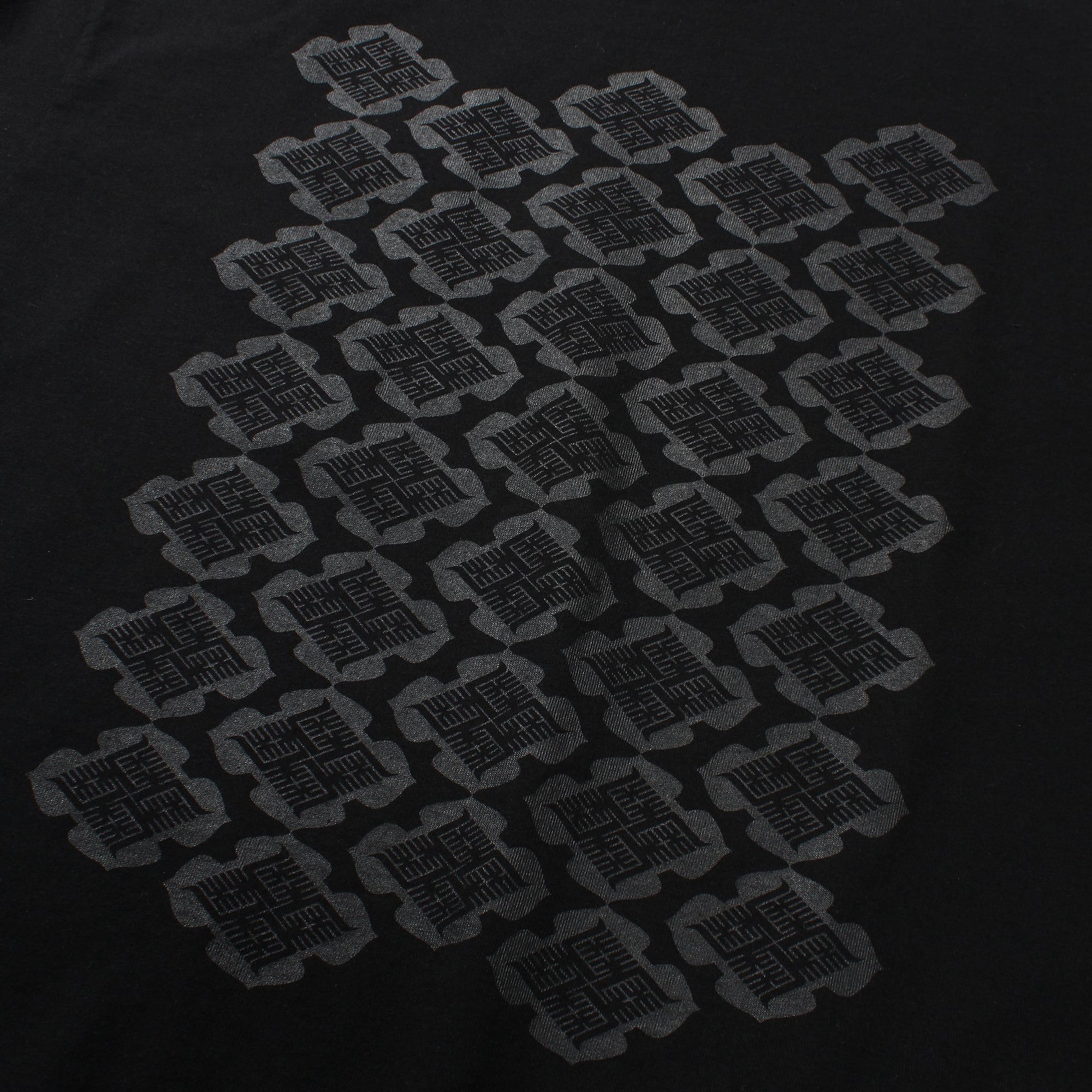 GAKKIN × BUDSPOOL 花罰家紋 PATTERN L/S TEE | APHRODITEGANG HOLDINGS