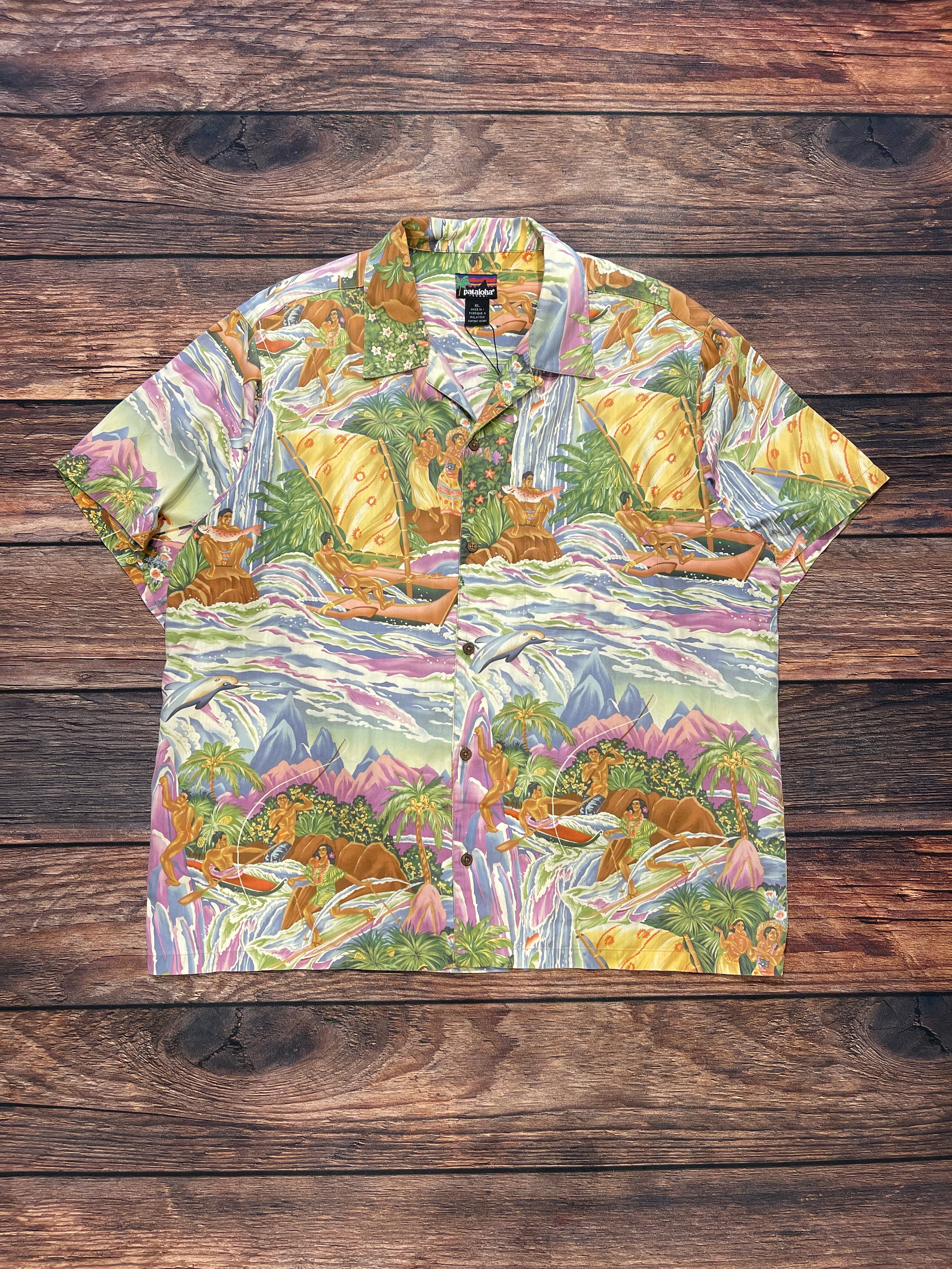 pataloha / 1994年製 】 メニュー柄 patagonia パタゴニア パタロハ