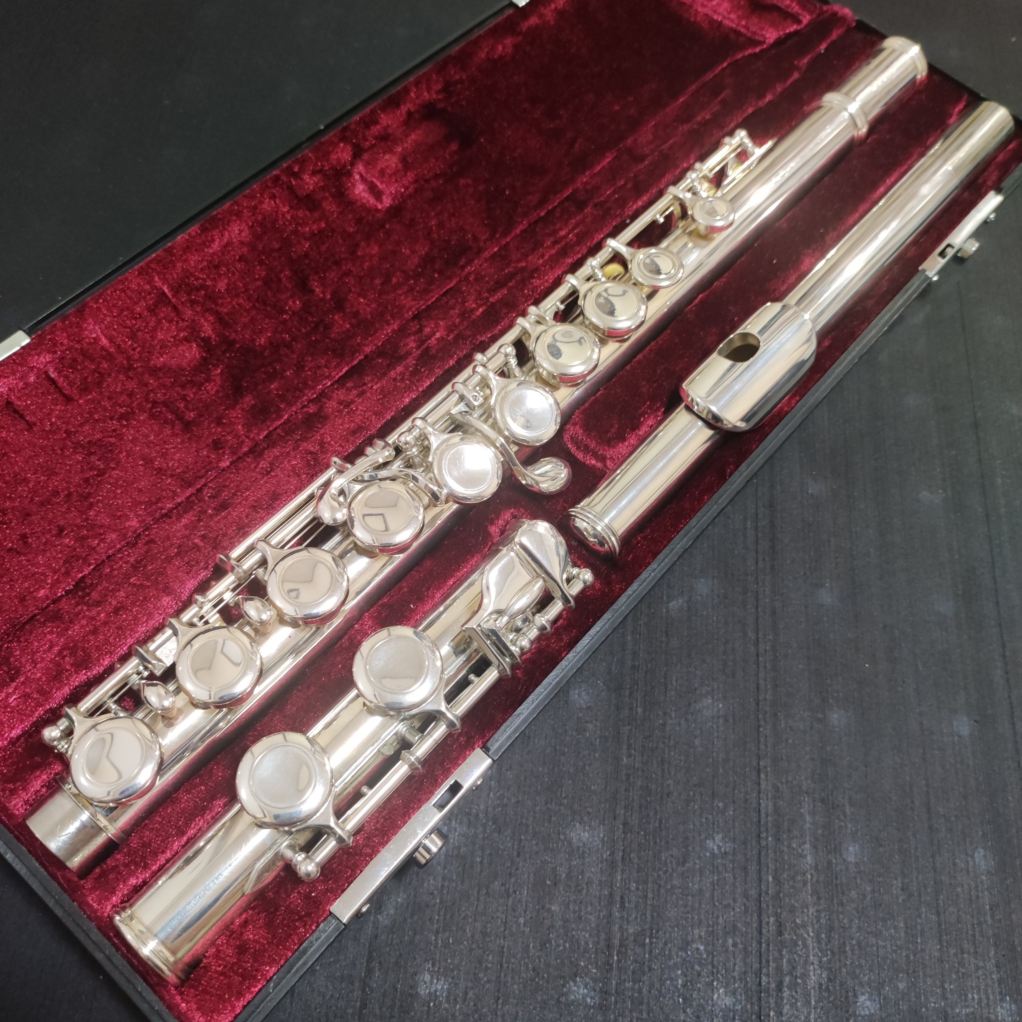 ☆調整済☆管体銀製☆ミヤザワ フルート gi-bu classicⅡ タンポ新品