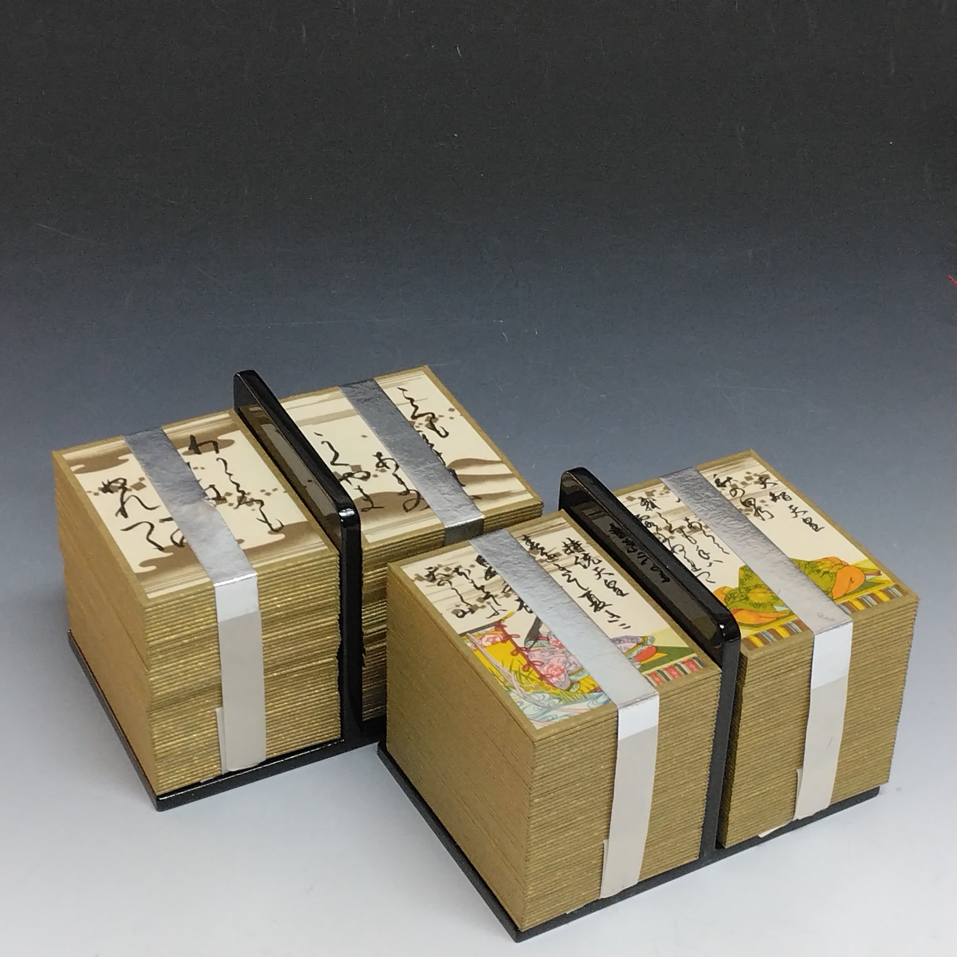 昭和レトロ 将軍堂 小倉百人一首 佳鳳 歌留多 dbsy13315-g | こがん堂