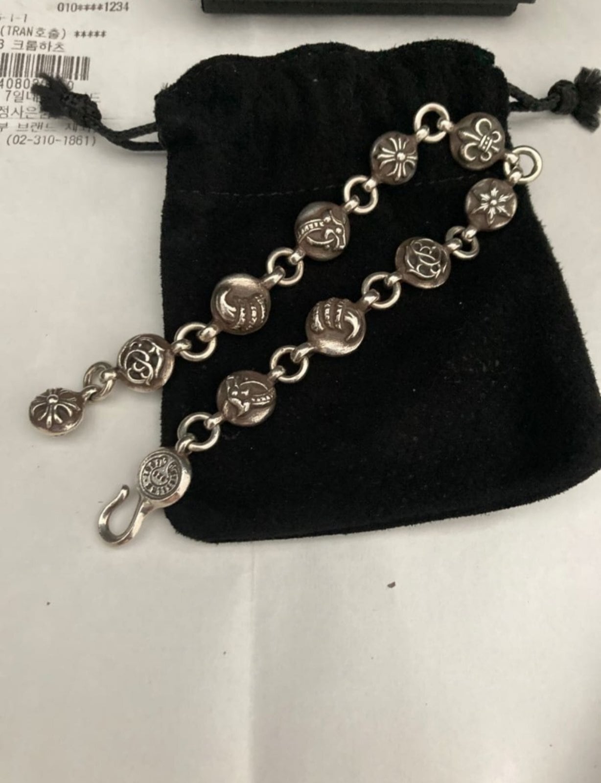 パンナコッタちゃ クロムハーツマルチボールブレスレット＃1