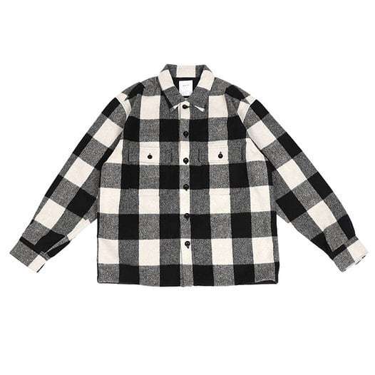 KAJA WOOL BUFFALO CHECK CPO JACKET | KAJA